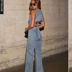 VICI Denim Jumpsuit